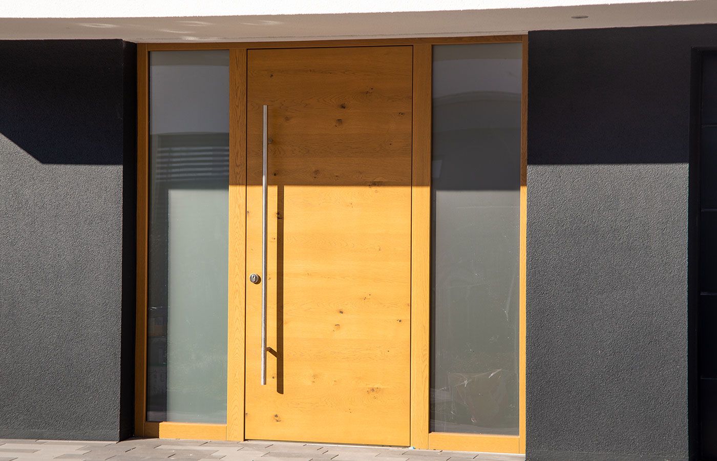 Haustür aus Holz
