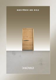Katalog KOWA Holztüren